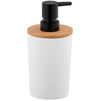 Дозатор для рідкого мила Ardesto Minimalism Білий 380 мл (ARHB3104WB) Вінниця - фото 2