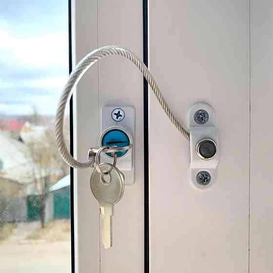 Замок-блокировщик для пластиковых окон MGZ-0809, 2 ключа Винница