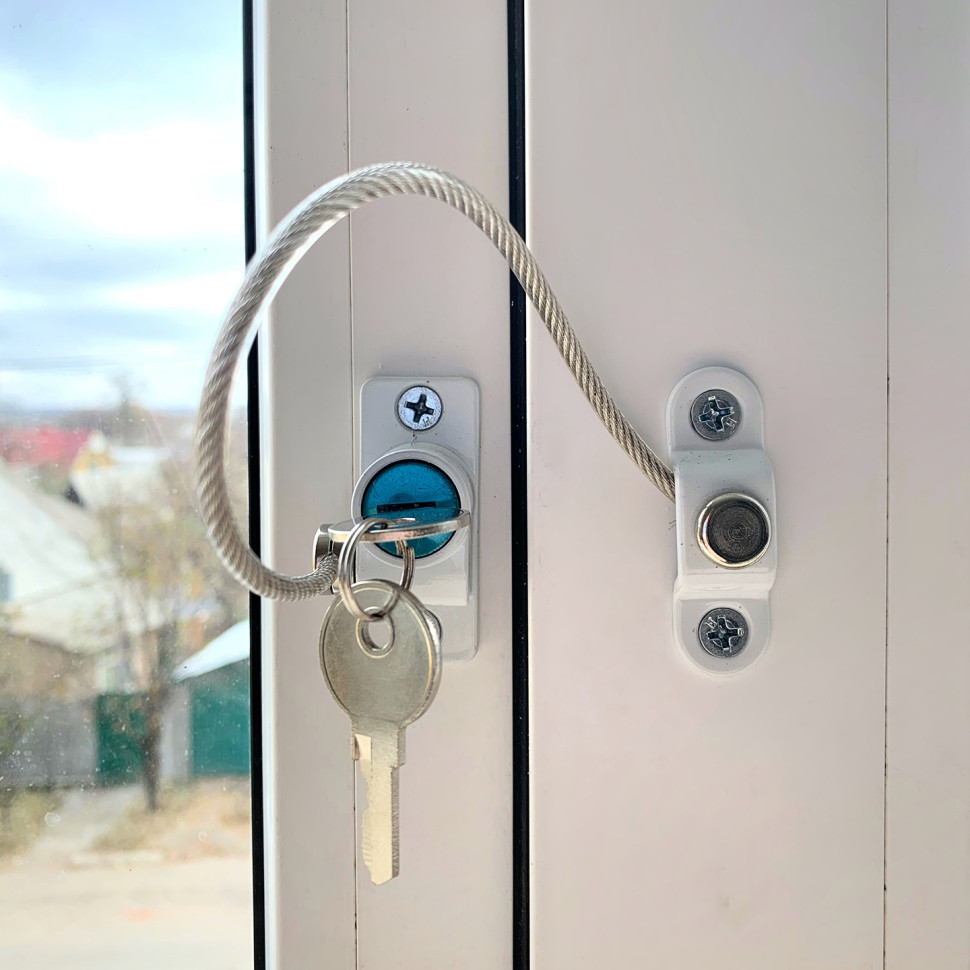 Замок-блокировщик для пластиковых окон MGZ-0809, 2 ключа Винница - изображение 2