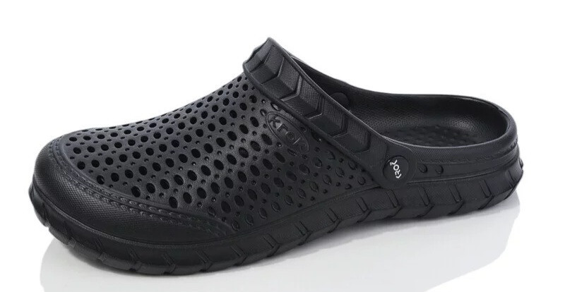 Крокси чорні жіночі сабо дірками підліток 37 Одеса - фото 1