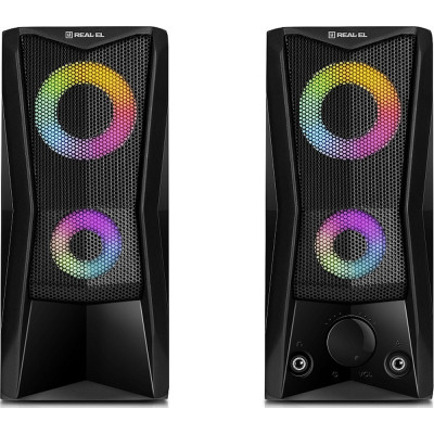 Акустична система REAL-EL S-107 USB Black (EL121100017) Вінниця - фото 7
