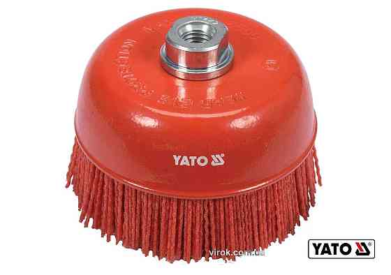 Щітка зачисна з нейлоновим ворсом 