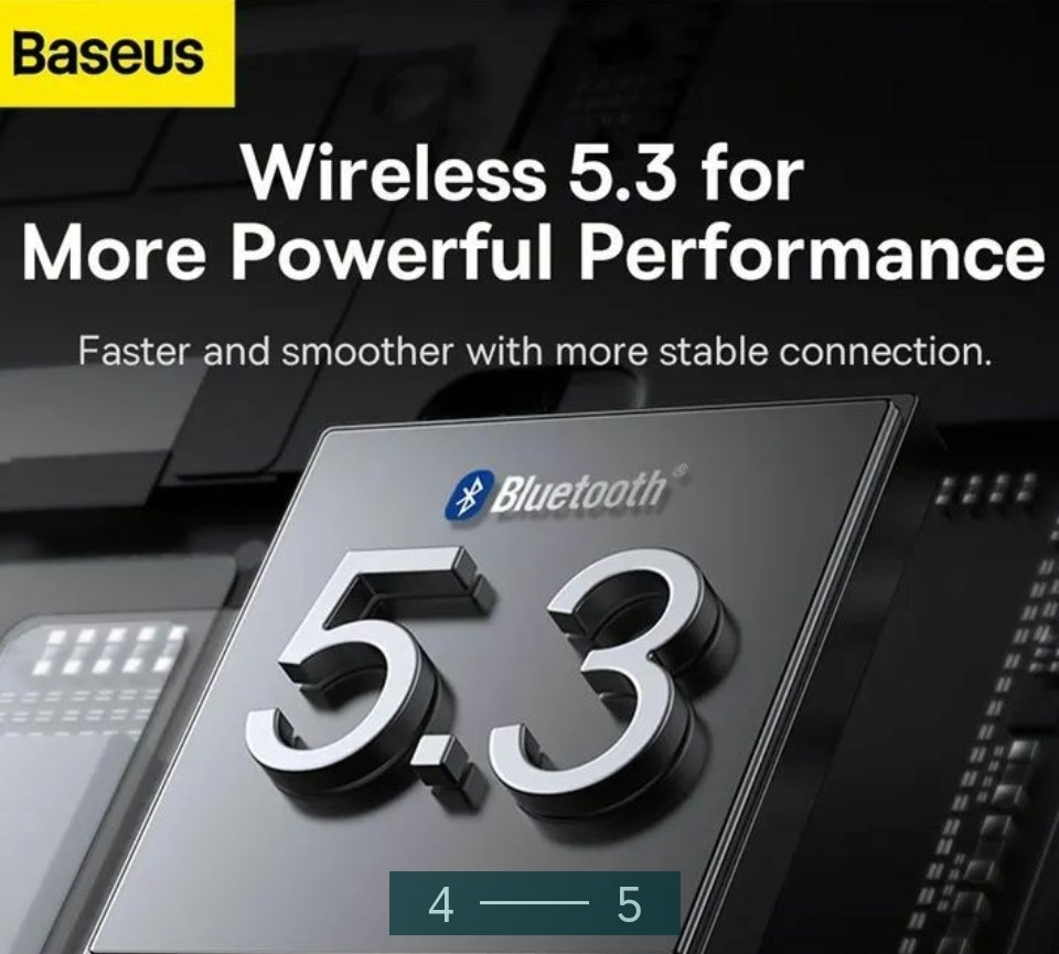 Навушники бездротові: Baseus Bowie EX. Київ - фото 3