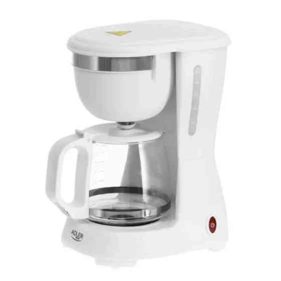 Кофеварка капельная Adler AD 4381 белая 600 Вт 0,6 л NQ-44 Львов