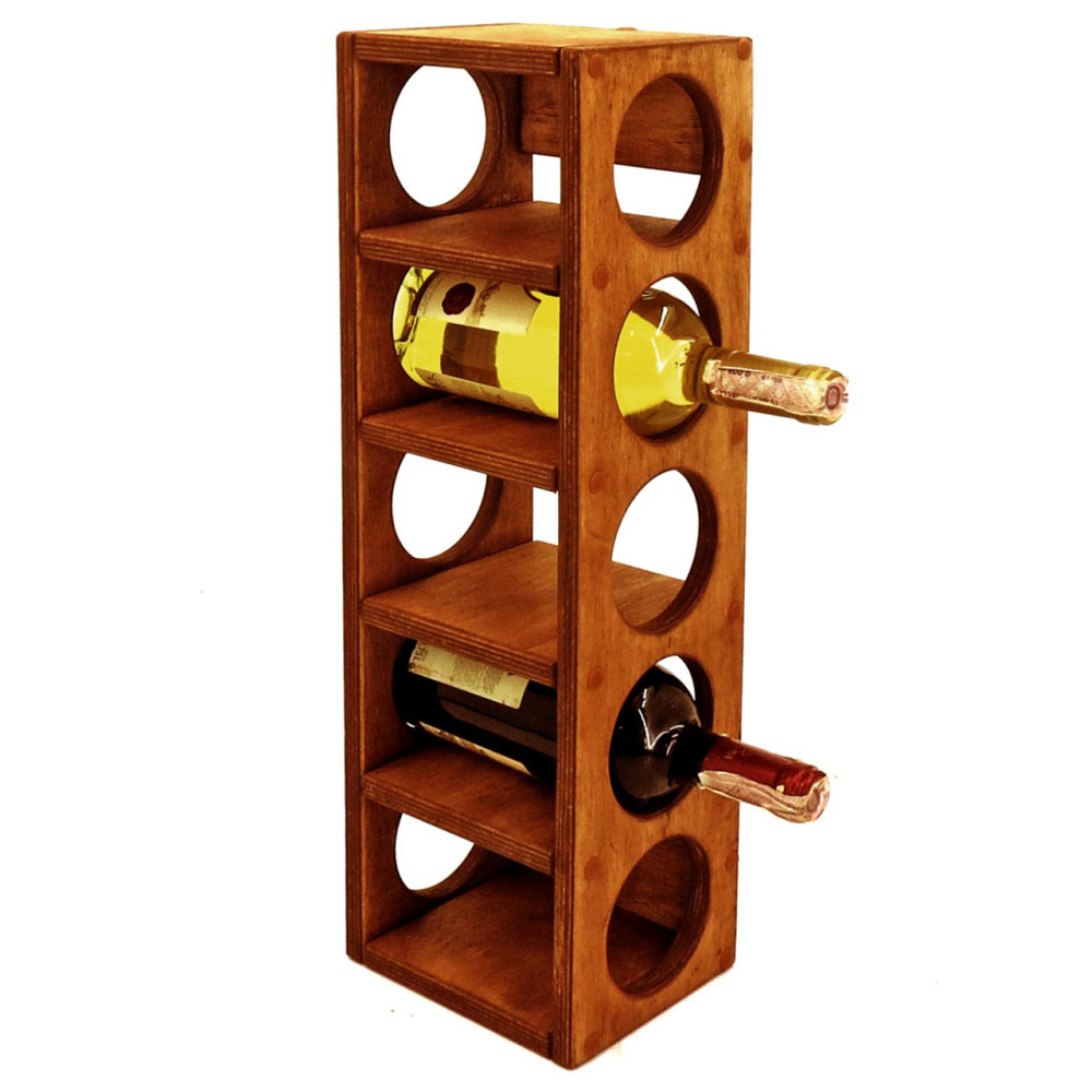 Настольная винная полка 