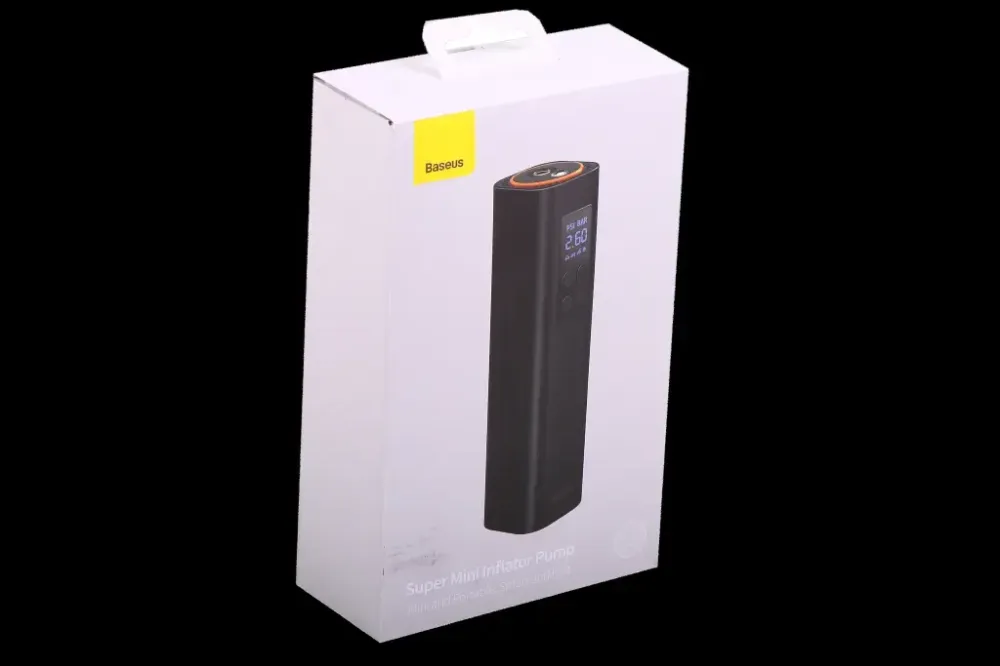 Компресор Baseus Super Mini в прикур. електронний з автостопом і ліхтарем Вінниця - фото 4