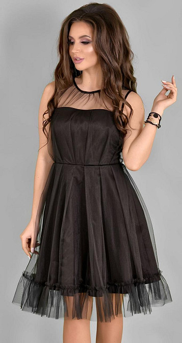 Платье нарядное черное (44) Киев - изображение 1