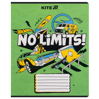 Зошит Kite Hot Wheels, 18 аркушів, лінія (HW25-237) Вінниця - фото 12