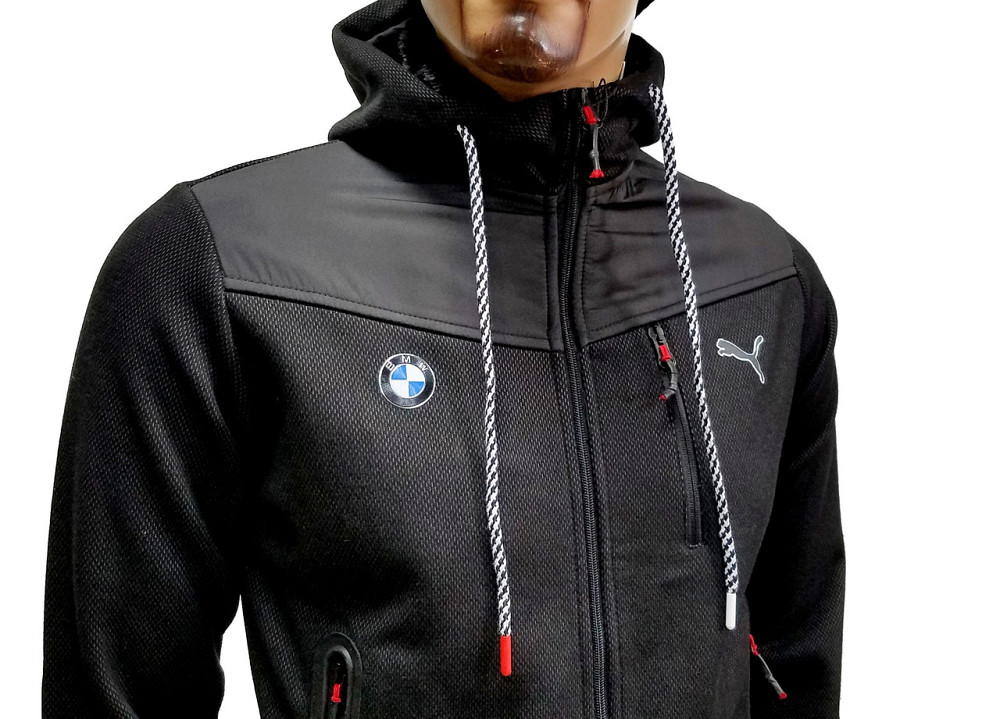 Мужская трикотажная кофта-куртка Puma Thumbnail 1 of BMW M Motorspor на меху,оригинал Киев - изображение 3