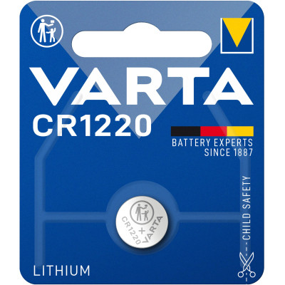 Батарейка Varta CR1220 Lithium (6220101401) Винница - изображение 1