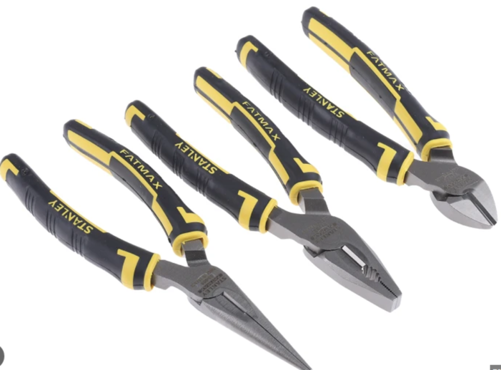 Набір із плоскогубців і гострозубців MaxSteel (3 предмети) Одесса - изображение 1