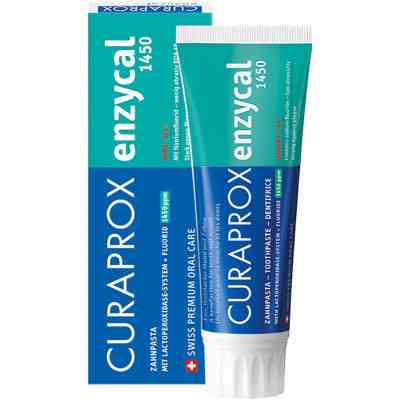 Зубна паста Curaprox Enzycal 1450 Ферментна З підвищеним вмістом фтору 75 мл (7612412070002) Вінниця