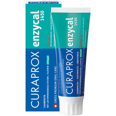 Зубна паста Curaprox Enzycal 1450 Ферментна З підвищеним вмістом фтору 75 мл (7612412070002) Вінниця - фото 2