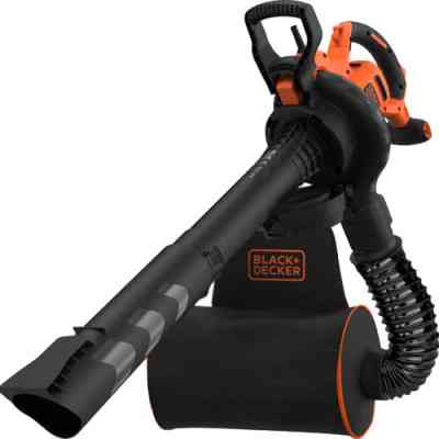 Пылесос садовый Black&Decker 3 кВт, 230-404 км/ч, трвавосборник 72 л (BEBLV300) Винница