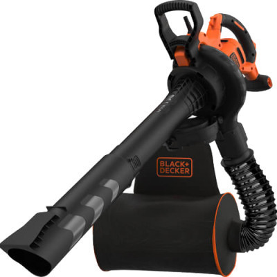 Пылесос садовый Black&Decker 3 кВт, 230-404 км/ч, трвавосборник 72 л (BEBLV300) Винница - изображение 1
