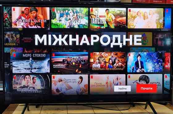 Телевізор Samsung 55" 4K UHD, Tizen, Smart TV, Wi-Fi T2 Київ