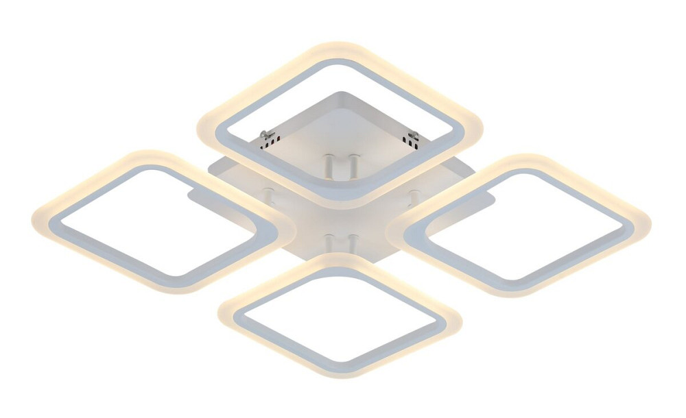 Люстра світлодіодна акрилова стельова 6110-4 WT 74W Коломия - фото 5