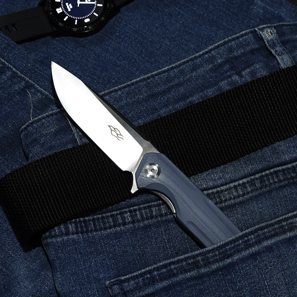 Ніж туристичний Firebird FH91 (8.8 см) D2 / G10 сірий Киев - изображение 16