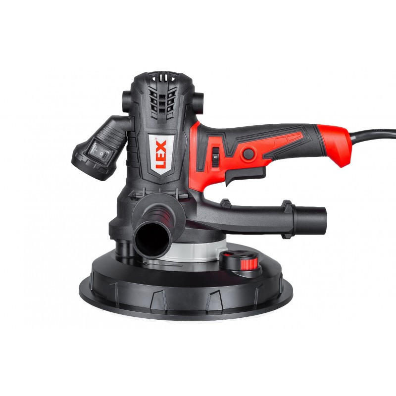 Шліфмашина LEX для стелі та стін – 2700 об/хв, 180 мм, підсвітка LED Львів - фото 2