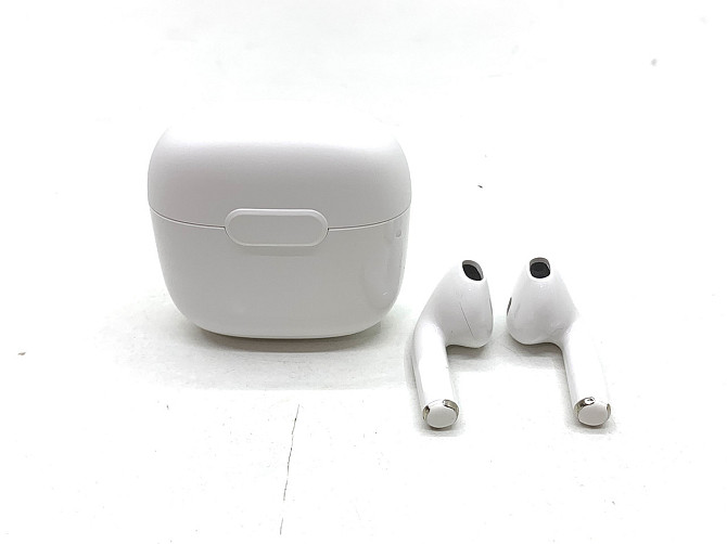Навушники бездротові версія bluetooth 5.0 розмір кейсу 4,5*2*4 см Білі (C 55269) Чернігів - фото 4