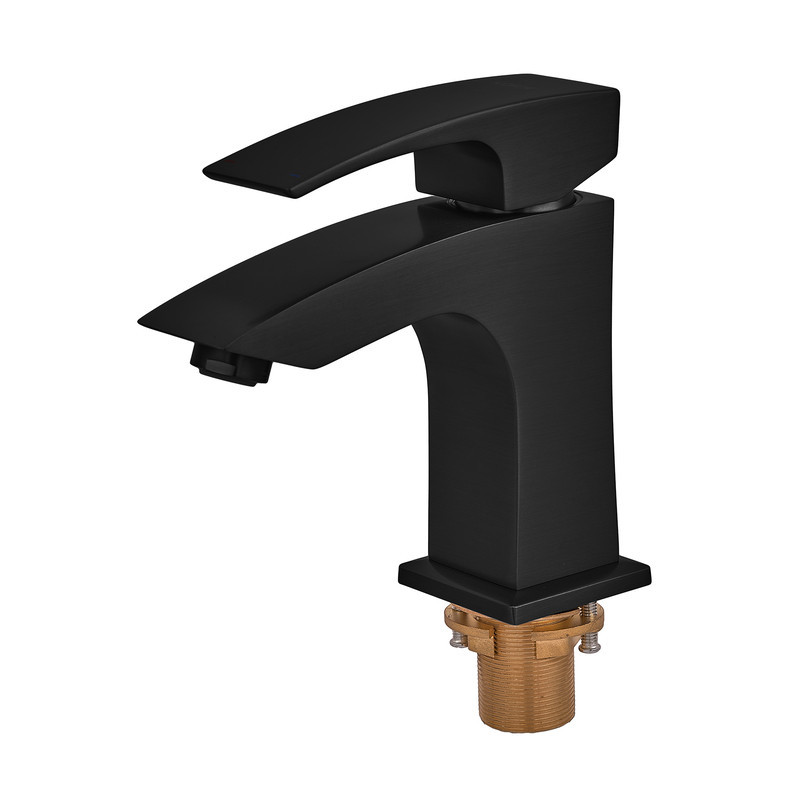 Черный смеситель для умывальника Koer KB-10007-05 (KR3439) Харьков - изображение 2