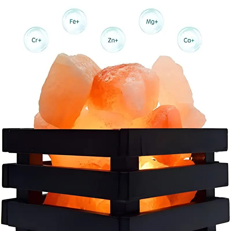 Cоляная лампа с ночником 2-в-1 Doctor-101 Cube. Солевая лампа из гималайской соли Днепр - изображение 5