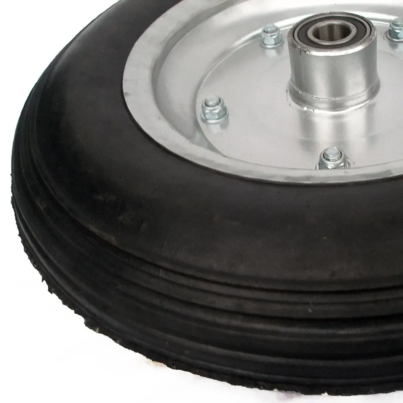 Лите колесо 380 мм для тачки – поліуретанове суцільне колесо безкамерне Харків - фото 5