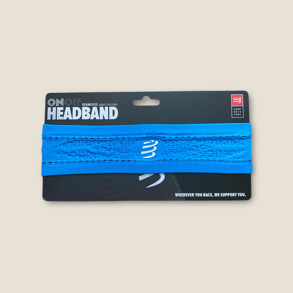 Повязка Compressport Headband On/Off голубой one size(р) Київ - фото 2
