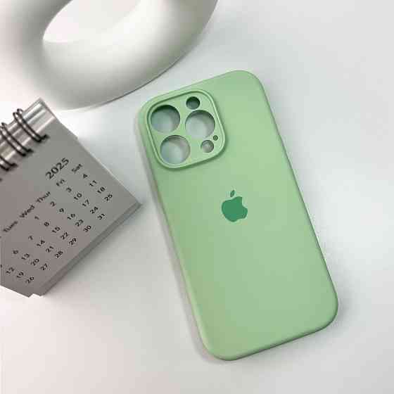 Чохол для смартфона Silicone Full Case AA Camera Protect for Apple iPhone 16 Pro Max 51,Avokado Green Київ