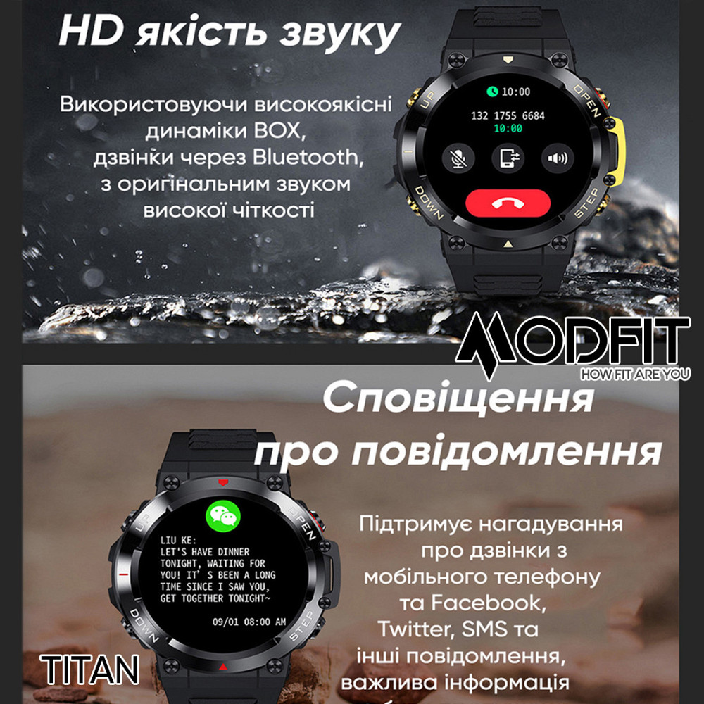 Modfit Titan Black-Gold 35 мм. Киев - изображение 9