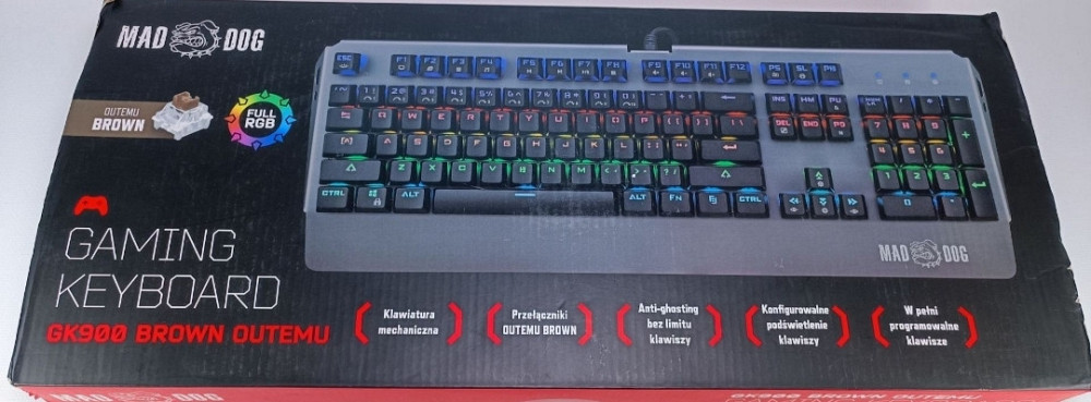 Клавиатура Механическая Mad Dog gk900. Киев - изображение 4