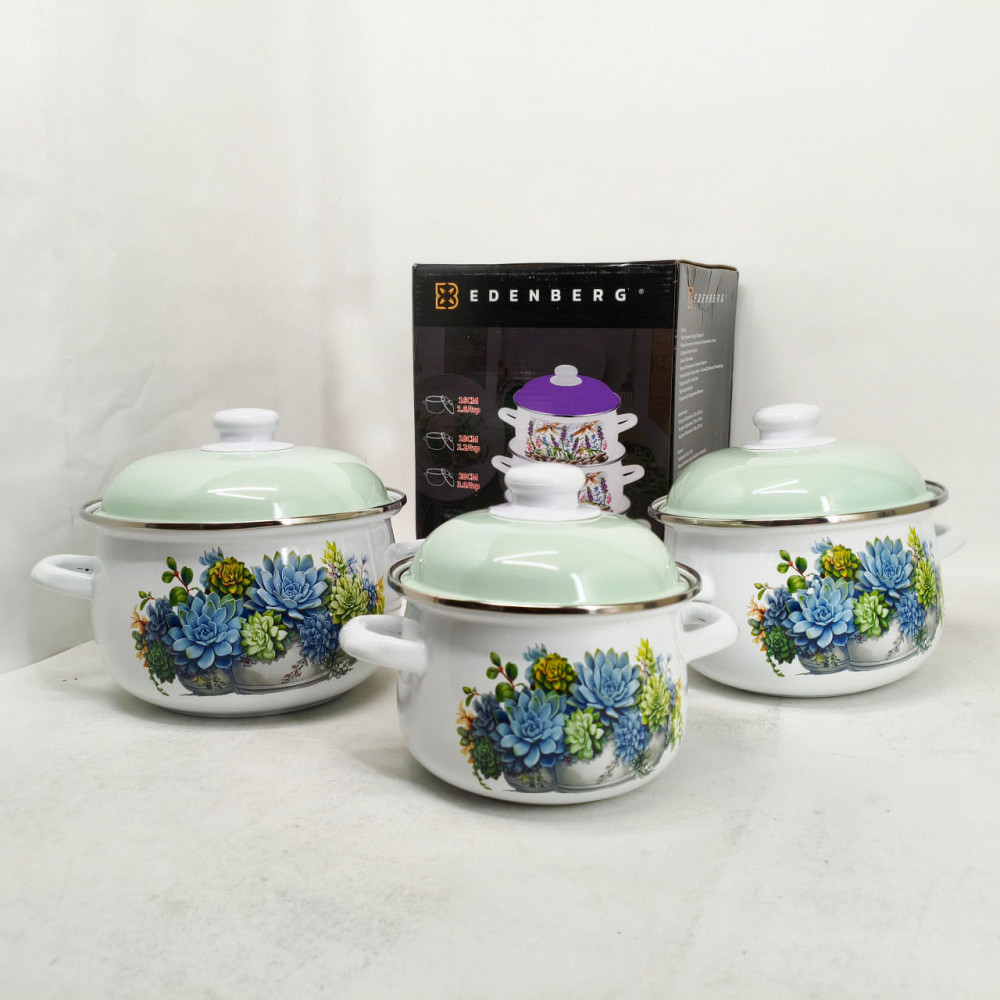 Набор кастрюль из нержавеющей стали, Набор кастрюль для электронной плиты Хороший  WJ-21 Львов - изображение 2