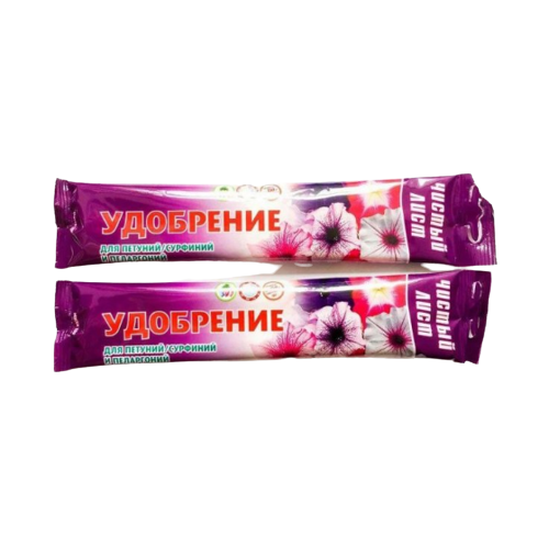 Добриво для петуній та пеларгоній мінеральне 100гр (кристал) Квітофор Чистий лист Житомир - фото 2