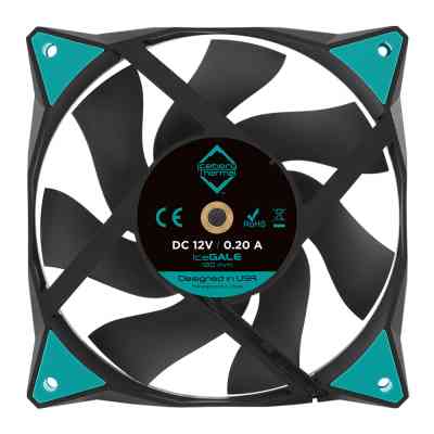 Кулер до корпусу Iceberg Group IceGALE 120mm Black (ICEGALE12-C0A) Вінниця