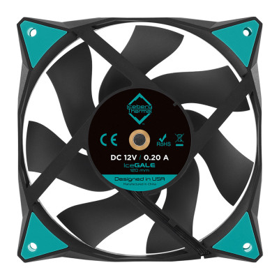 Кулер до корпусу Iceberg Group IceGALE 120mm Black (ICEGALE12-C0A) Вінниця - фото 3
