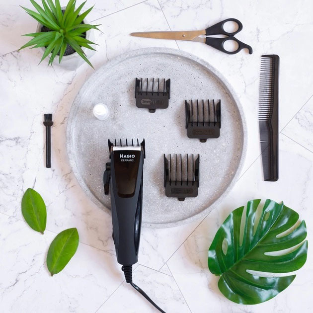 Электрическая машинка для стрижки мощная MAGIO МG-584 керамика, Набор машинок для стрижки LK-80 Львов - изображение 4