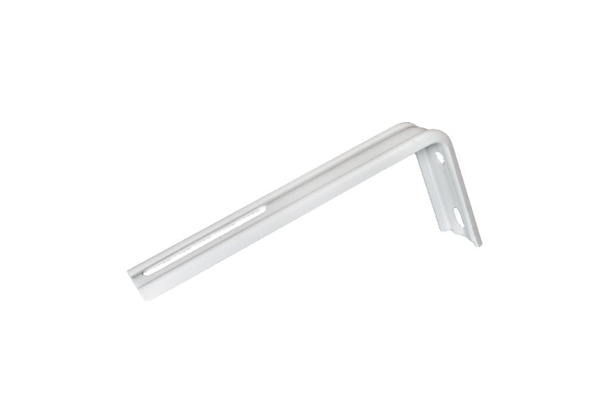 Кронштейн для алюмінієвого карнизу Білий Бровари - фото 3