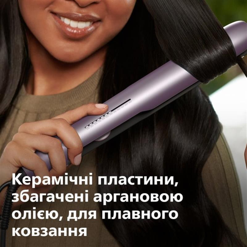 Праска (випрямляч) для волосся Philips BHS530/00 Рожевий Харків - фото 16