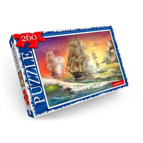 Пазли дитячі "Морські баталії" C260-12-04, 260 елементів Вінниця