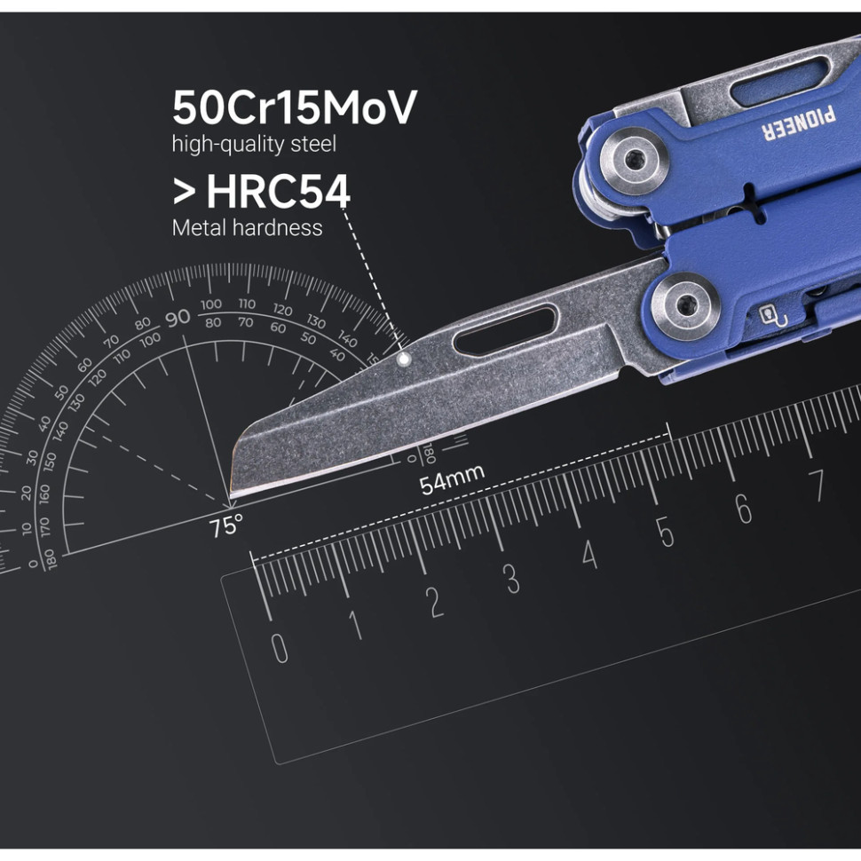 Мультитул Nextorch Pioneer MT20, синій Київ - фото 11