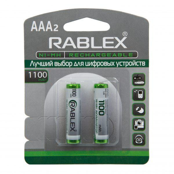 Акумулятор Rablex HR3/AAA Ni-MH 1100mAh 1.2V 1 шт. Дніпро - фото 2