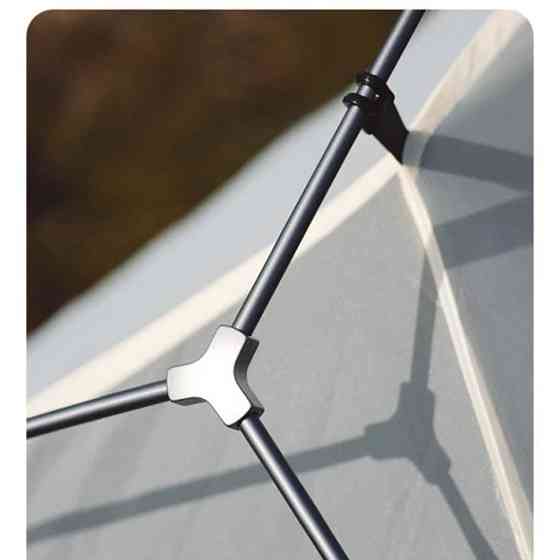 Двомісний надлегкий намет Naturehike Cloud Up Pro CNK2350WS020 20D (Світло-сірий) Київ