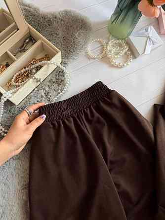 Жіночий стильний повсякденний костюм-двійка якісна двонитка Шоколад, 46/48 Одеса