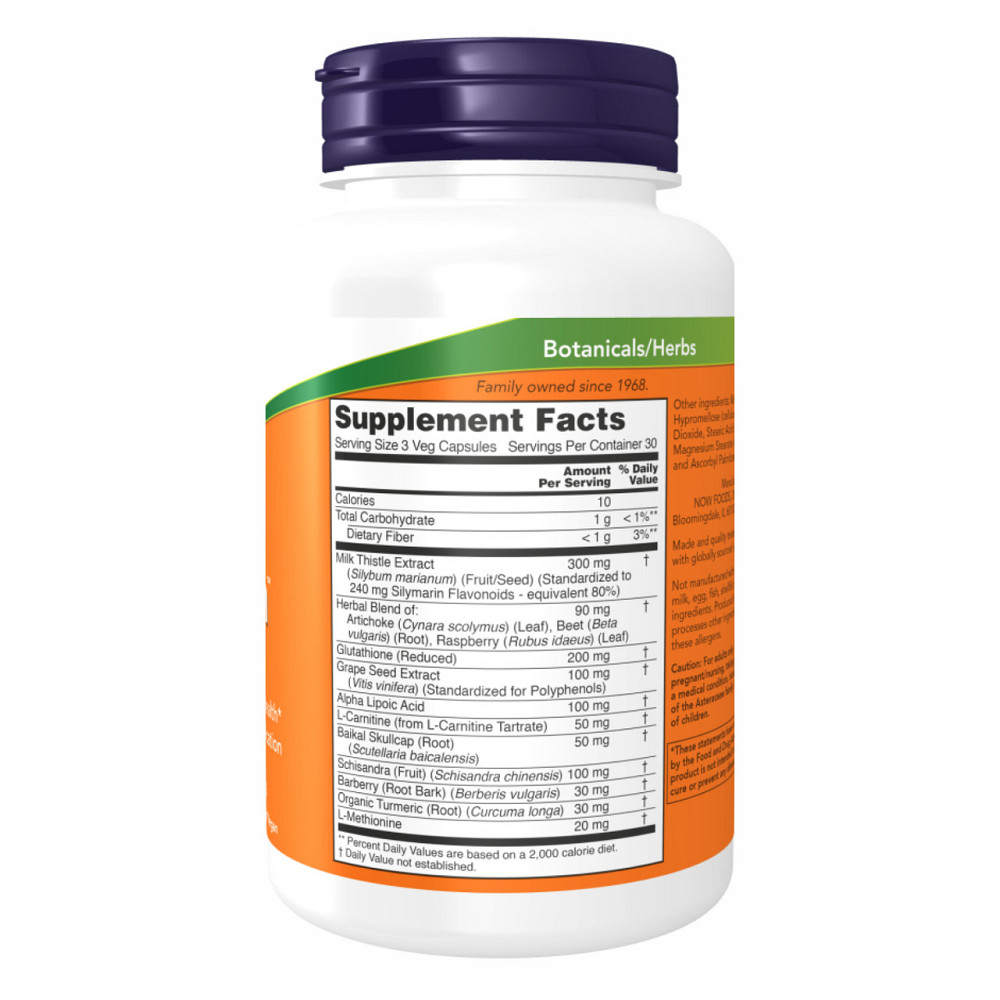 Поддержка печени Ливер Рефреш Now Foods Liver Refresh 90 vcaps Киев - изображение 2