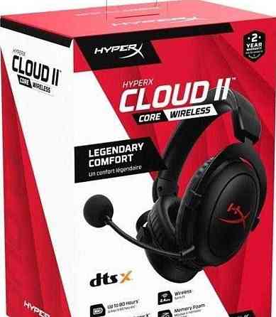 Бездротові навушники HyperX Cloud II Core Wireless – Black Киев