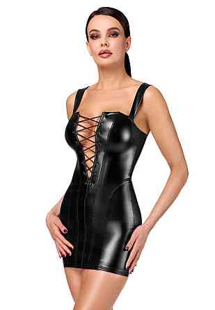 Платье Noir Handmade F363 Vixen Lace-Up Mini Dress L Sex Aura Киев