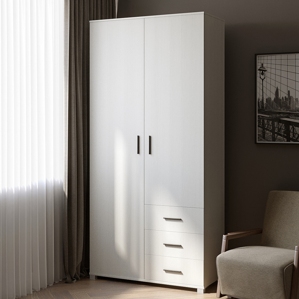 Шафа пряма з ящиками Еверест Бриз ШП-4 німфея альба (DTM-2453) Дніпро - фото 2