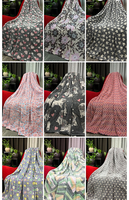 Пледы Снежок оптом и дропшипінг. Киев - изображение 2