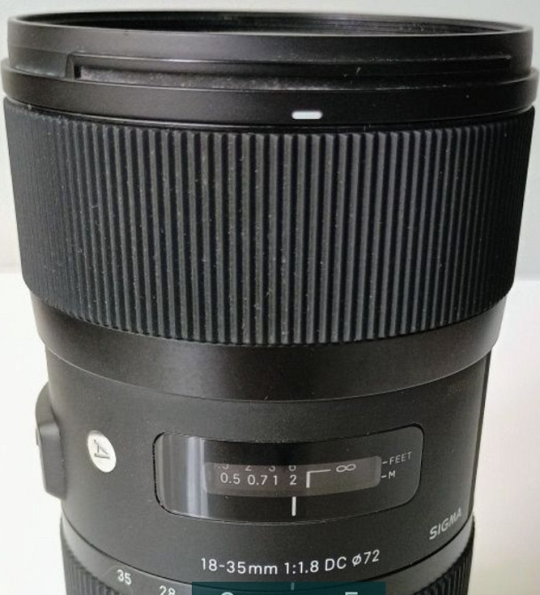 Об'єктив SIGMA 18-35mm. 1.8 DC for Canon. Київ - фото 4