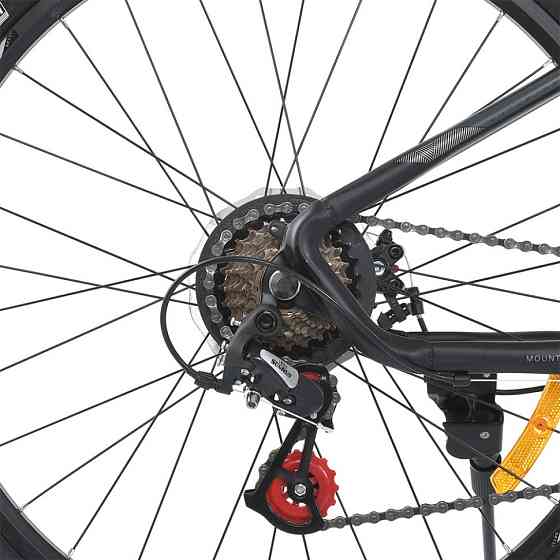 Велосипед SKD75 MTB 2605-1, 26 дюймів, сталева рама 16 Sunrun 24SP чорний Вінниця